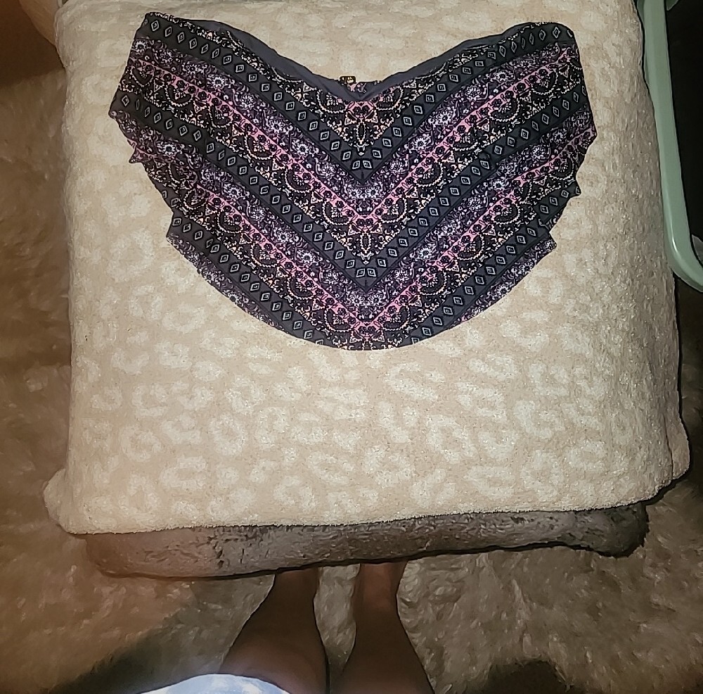 Bikini Top W/built In Bra - Picture 4 of 4